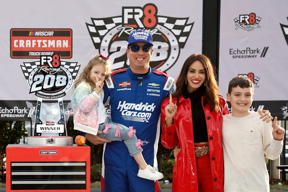 NASCAR two-time Cup Series champion Kyle Busch died at the age of 41. Getty Images
