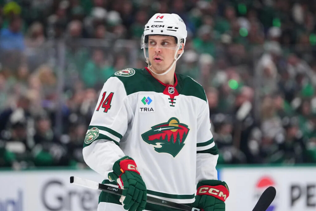 Wild vets Brodin, Eriksson Ek each had broken foot that kept them out of playoff series loss to Avs