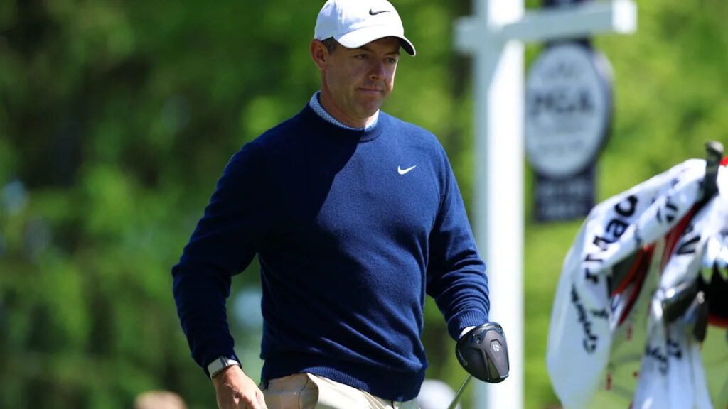 Rory McIlroy cuts practice short at PGA with a blister on his right toe