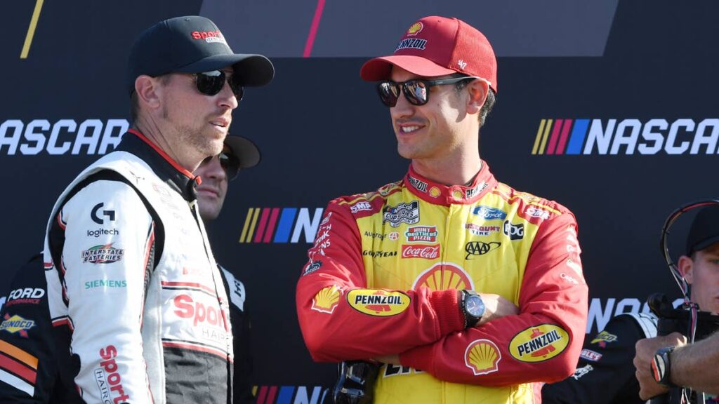 Denny Hamlin Starts Sounding the Alarm on Joey Logano