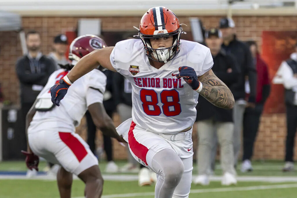 The highest-paid UDFA on the Rams is also a TE The highest-paid UDFA on the Rams is also a TE