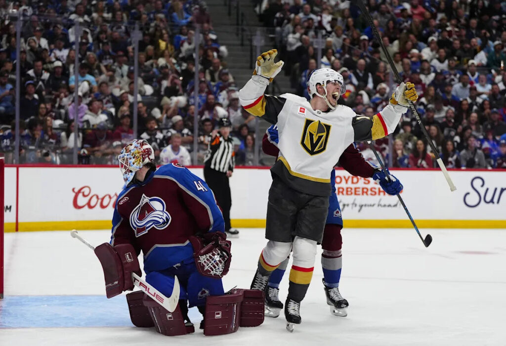 Game 2 Recap: Colorado stunned by third period Vegas comeback in 3-1 loss Game 2 Recap: Colorado stunned by third period Vegas comeback in 3-1 loss