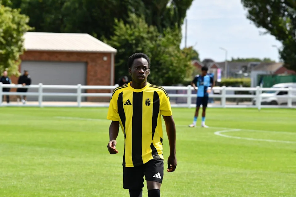 Kinetic Academy winger Tito Somuyiwa dreams of becoming a professional footballer (Kinetic Foundation)