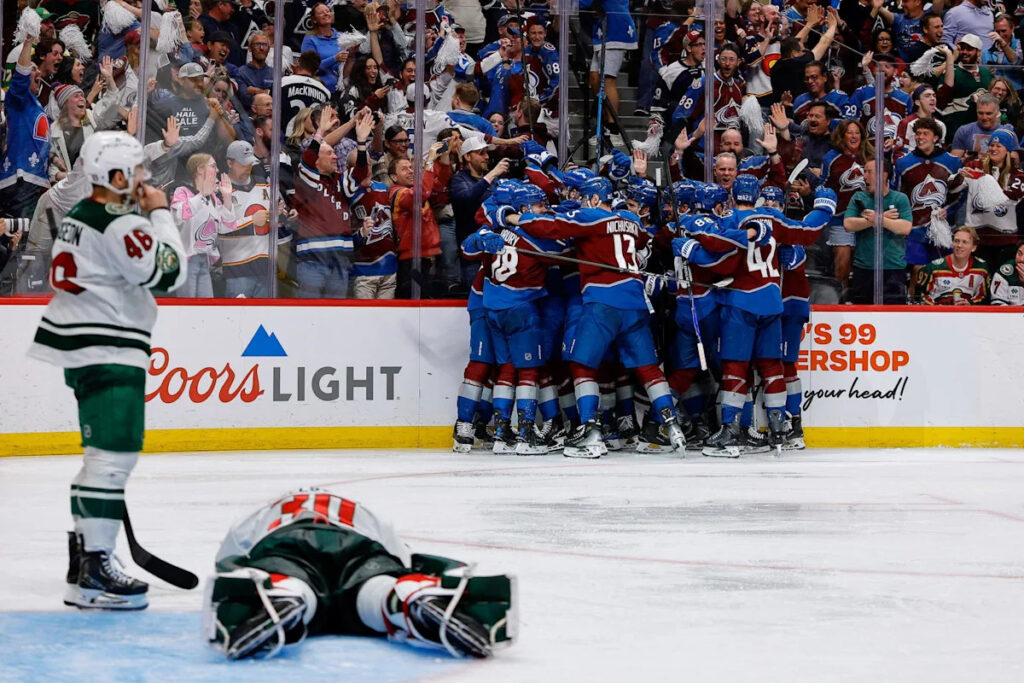 Kulak Finishes Avalanche Comeback As Colorado Eliminates Wild In Overtime