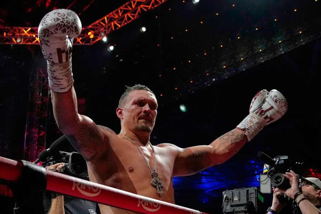 Oleksandr Usyk no quiere saber de una pelea contra Jake Paul Oleksandr Usyk no quiere saber de una pelea contra Jake Paul