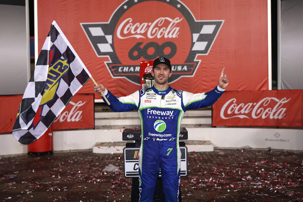 Daniel Suarez discusses emotional NASCAR win in 2026 Coca-Cola 600 Daniel Suarez discusses emotional NASCAR win in 2026 Coca-Cola 600