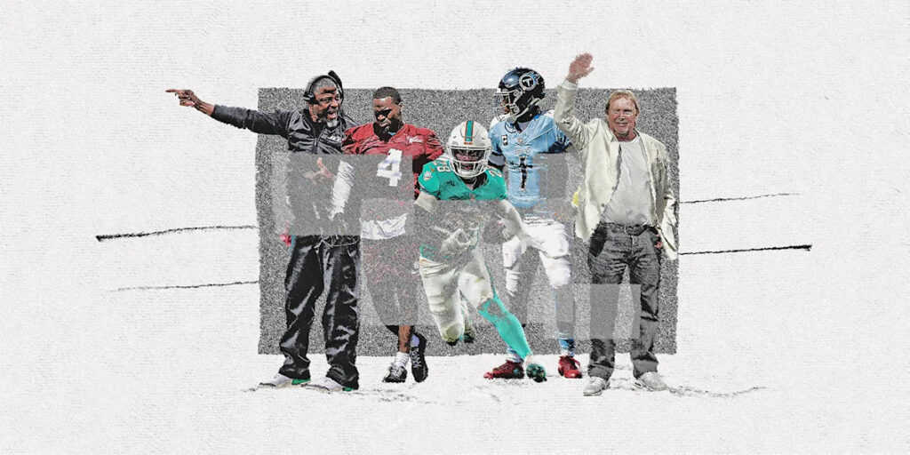 NFL told the Jets, Raiders, Titans, Dolphins and Cardinals what they think of rebuilds. And it’s not good