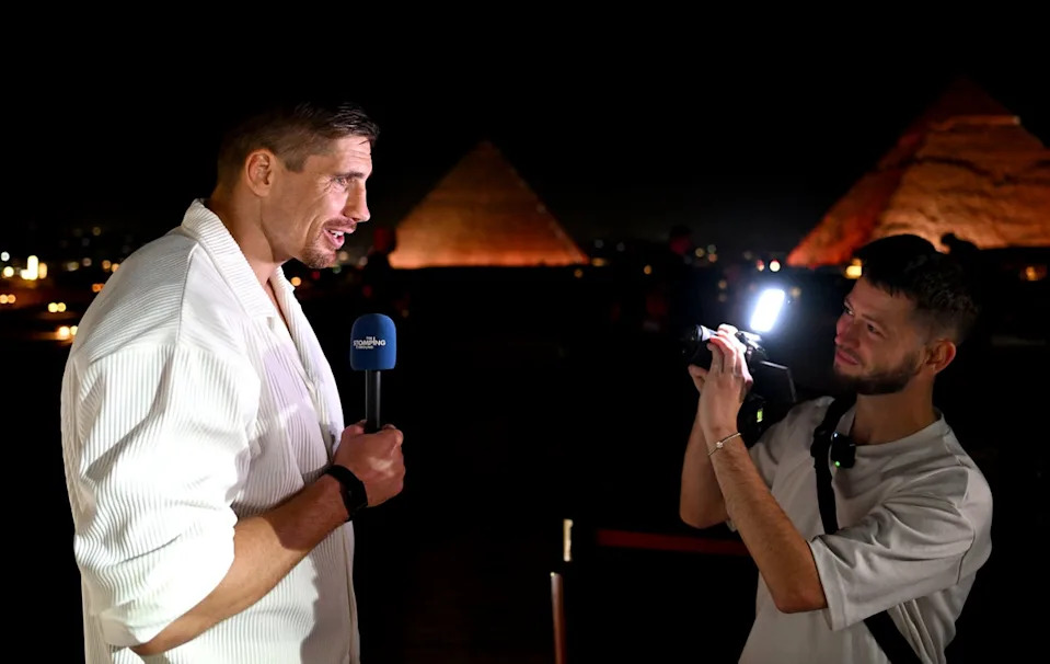 Verhoeven has been doing his media duties in Egypt (Getty)