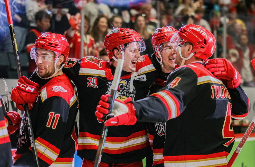 Griffins Release Full Schedule For Playoff Clash Against Chicago Wolves