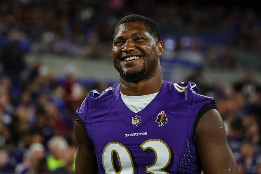 Calais Campbell, 39, returning to Ravens on one-year deal in defensive boost