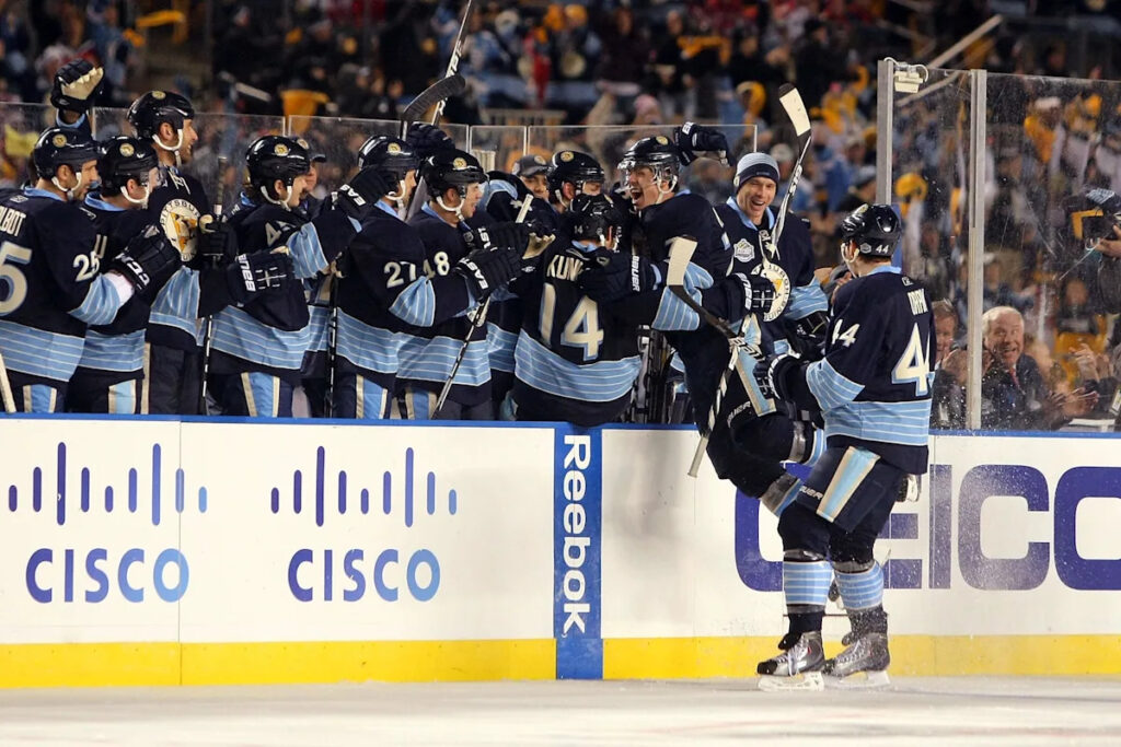 The Penguins could be getting a zany new alternate jersey next season