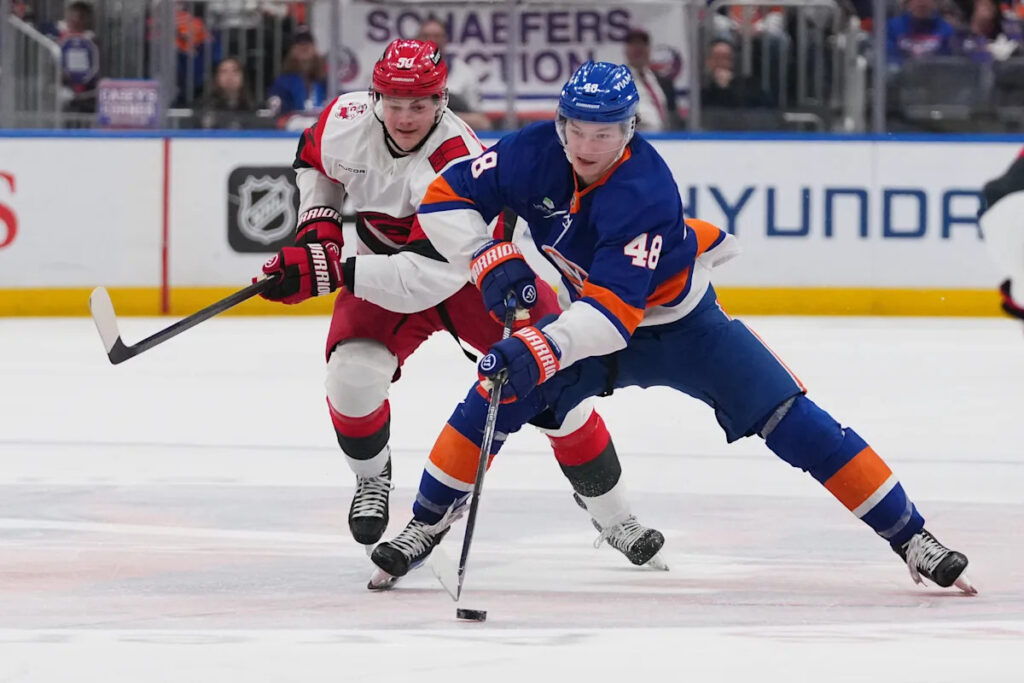 Islanders’ Matthew Schaefer is the unanimous Calder Trophy choice as NHL rookie of the year