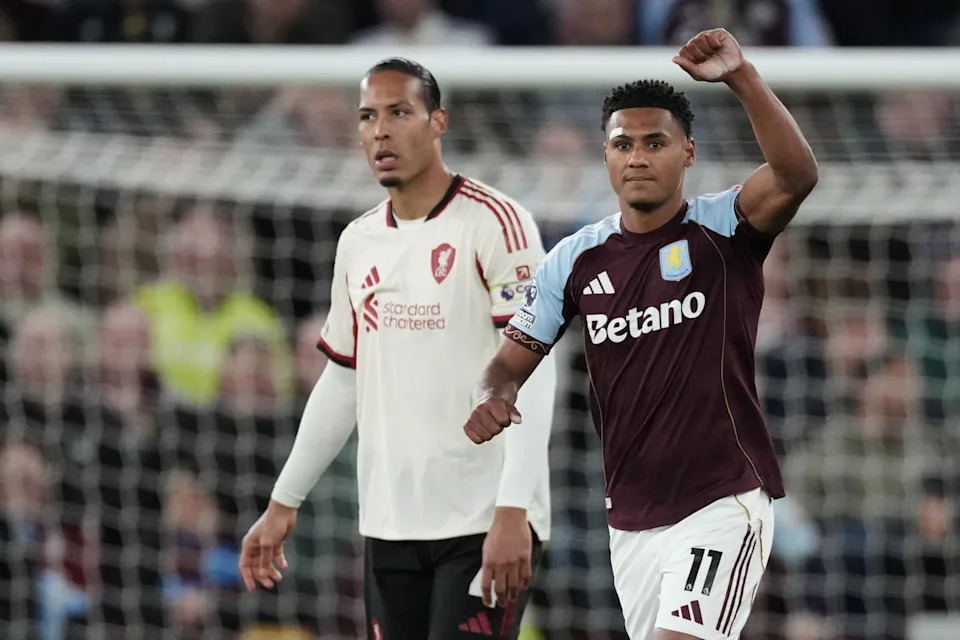 Watkins's double helped Villa to an impressive win over Liverpool (AP)