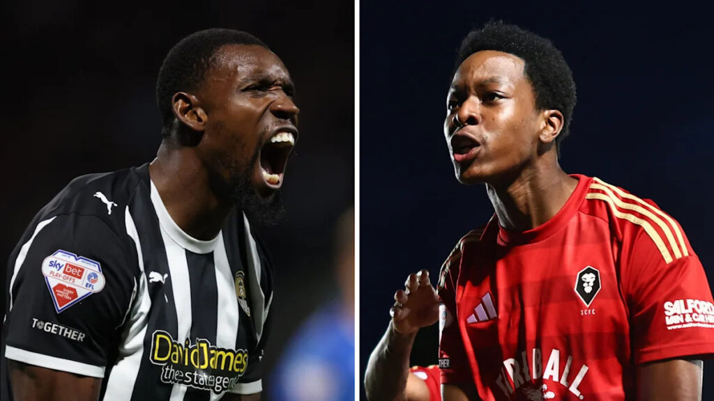Notts County v Salford – a battle of the ages at Wembley