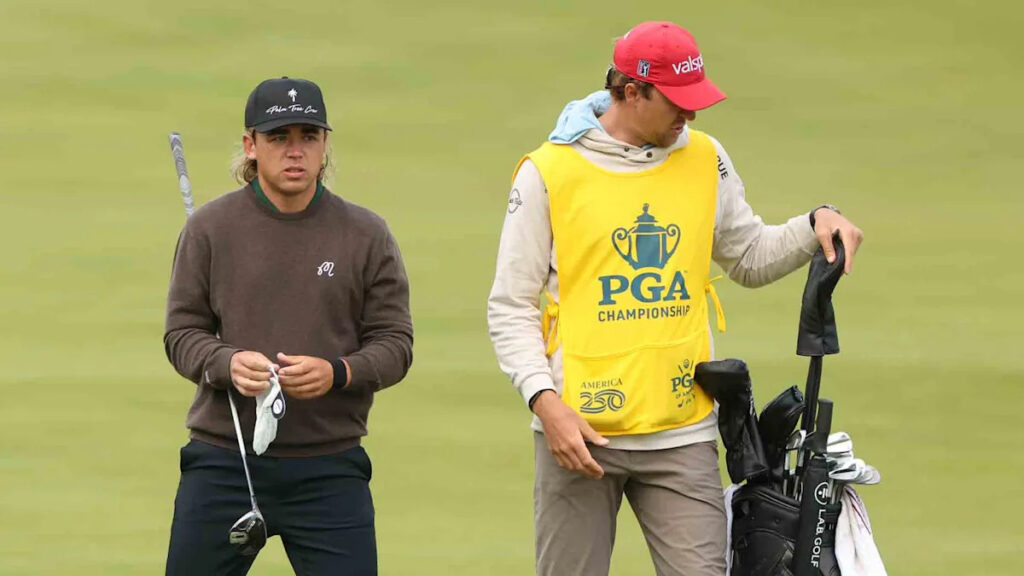 ‘I fell short of that’: Garrick Higgo caddie blames himself for PGA rules penalty ‘I fell short of that’: Garrick Higgo caddie blames himself for PGA rules penalty