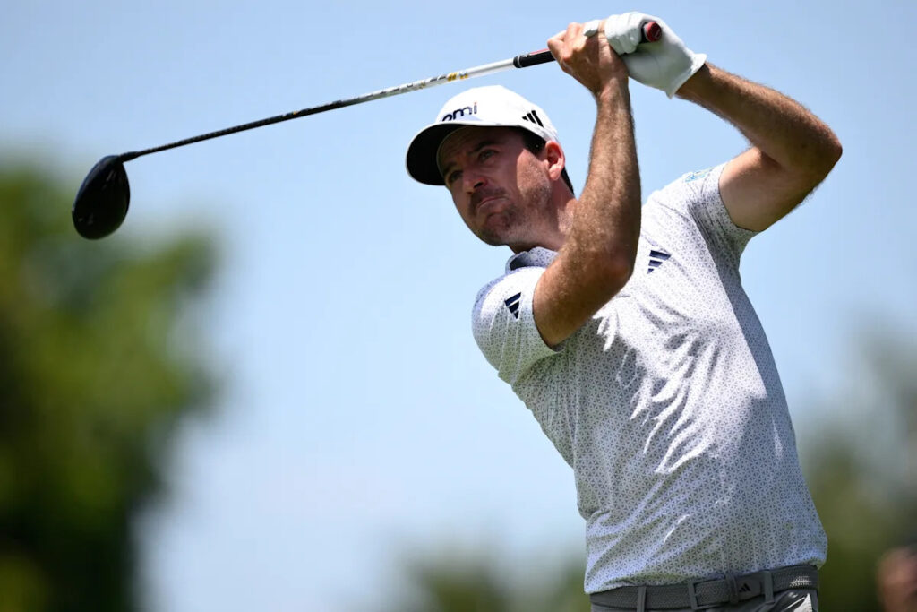 Watch: PGA Tour pro’s errant drive hits fan on the fly at Cadillac Championship