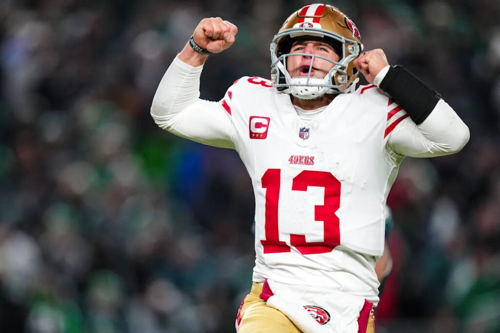 Ty Simpson tells us how Sean McVay really feels about Brock Purdy