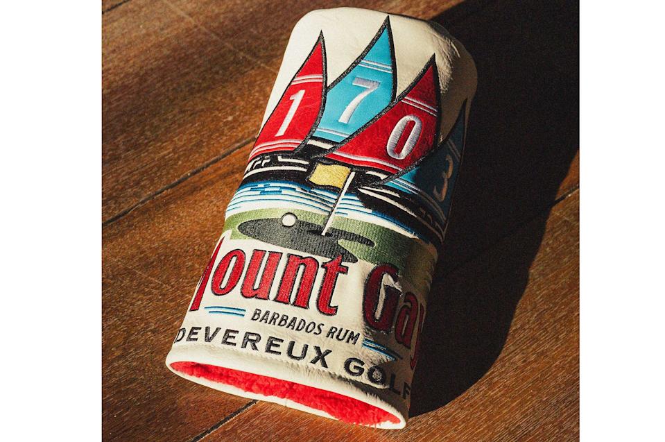 Mount Gay x Devereux Regatta Driver Barrel driver headcover ($54).