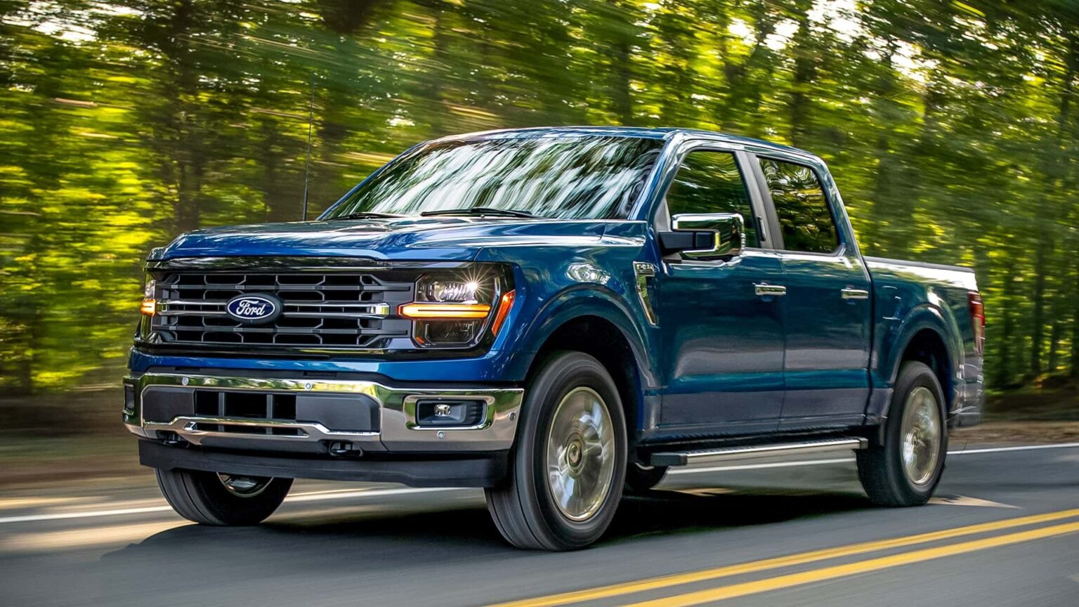 Ford Launches F-150 In Europe: XLT Trim Exported