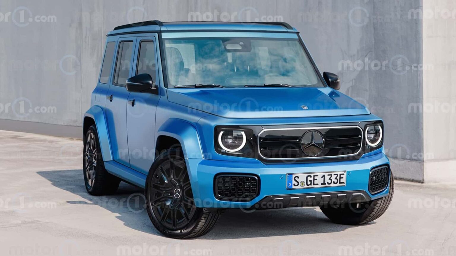 America Convinced Mercedes To Make A Small G-Class With Gas Engines America Convinced Mercedes To Make A Small G-Class With Gas Engines