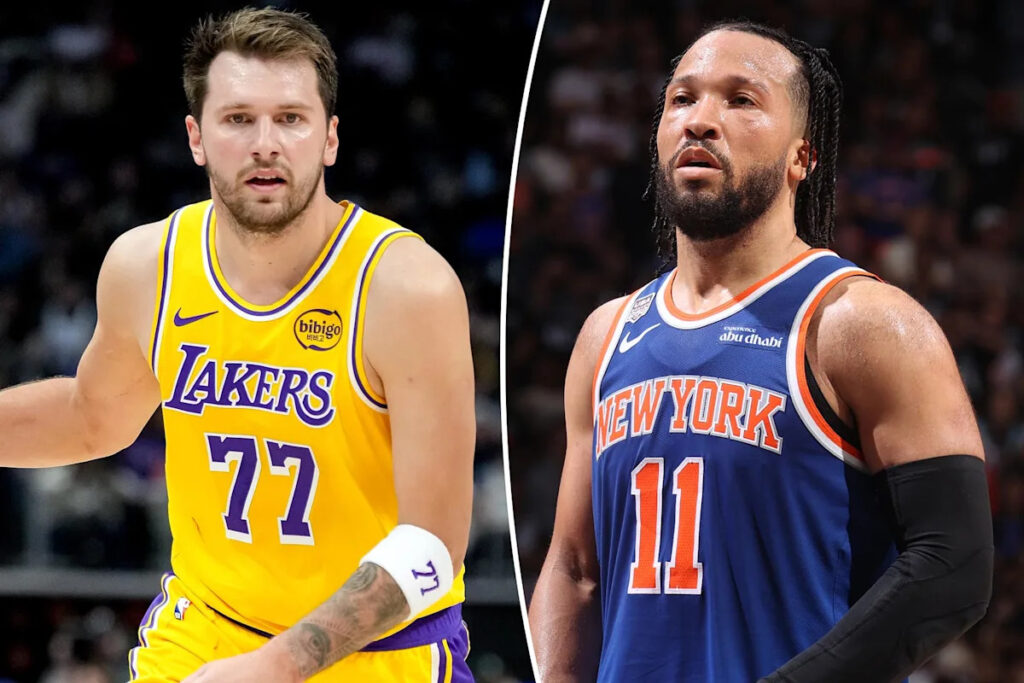 Jalen Brunson hilariously calls Luka Dončić the worst teammate he’s ever had