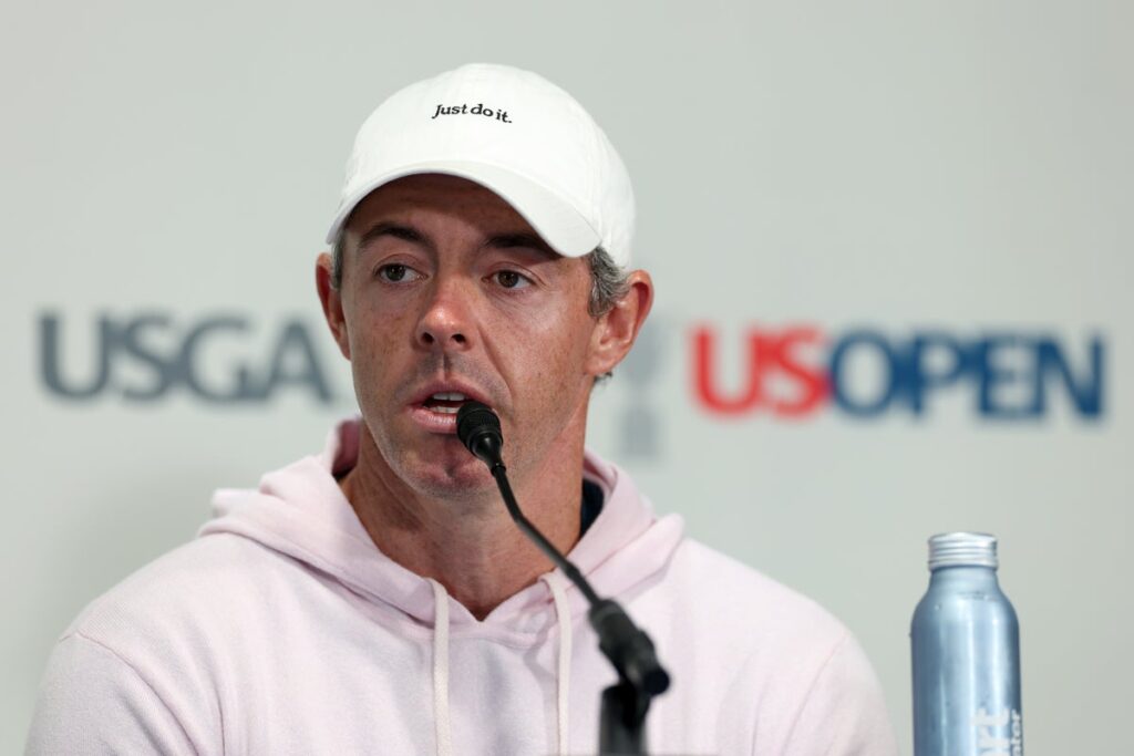 US Open tee times: Rory McIlroy begins title bid alongside Ryder Cup team-mates US Open tee times: Rory McIlroy begins title bid alongside Ryder Cup team-mates