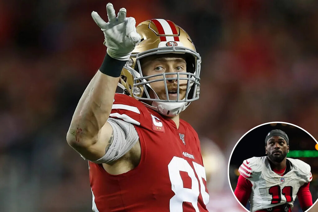 49ers star George Kittle sends cryptic warning to Brandon Aiyuk suitors: ‘Have fun with that’