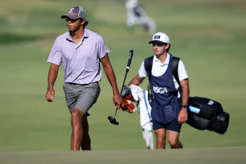 Charlie Woods wins 2-for-1 playoff to qualify for 2026 U.S. Junior Amateur