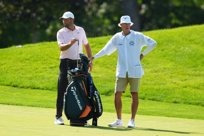 Andrew Coltart claims there was an ‘obvious atmosphere’ between Scottie Scheffler and his caddie on day two at Memorial Andrew Coltart claims there was an ‘obvious atmosphere’ between Scottie Scheffler and his caddie on day two at Memorial