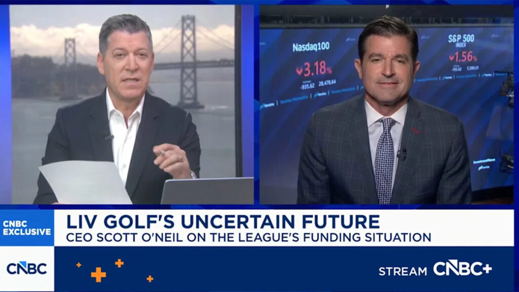 LIV CEO says league has ‘great momentum’ but dodges key question LIV CEO says league has ‘great momentum’ but dodges key question