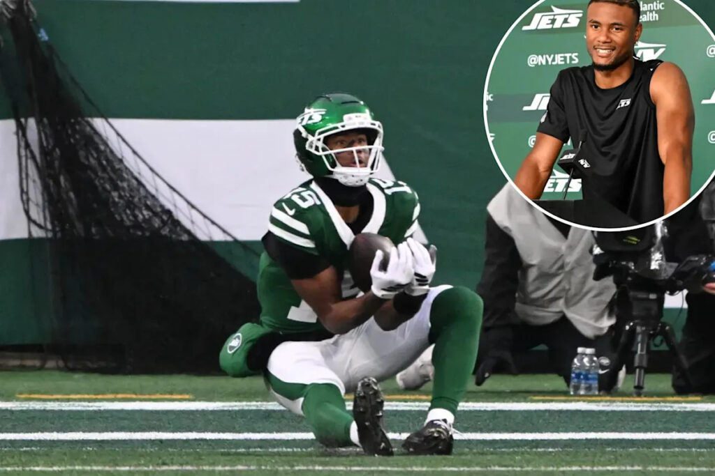 Adonai Mitchell ‘excited’ to have full offseason in Jets’ system after midseason trade Adonai Mitchell ‘excited’ to have full offseason in Jets’ system after midseason trade