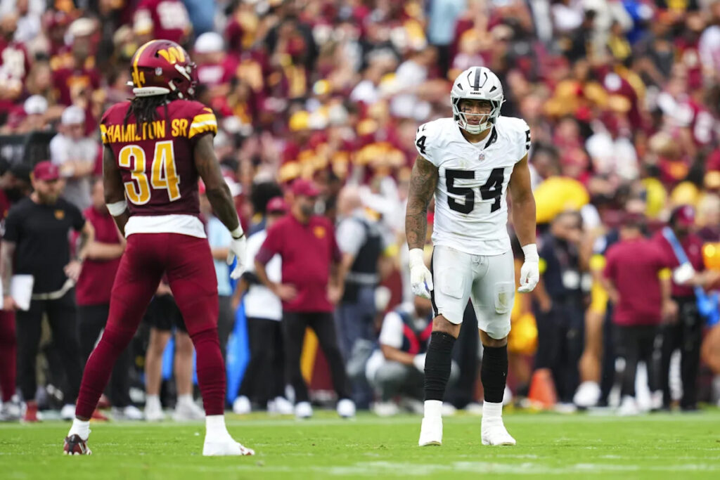 Where Brennan Jackson fits on the Raiders’ 3-4 defensive front