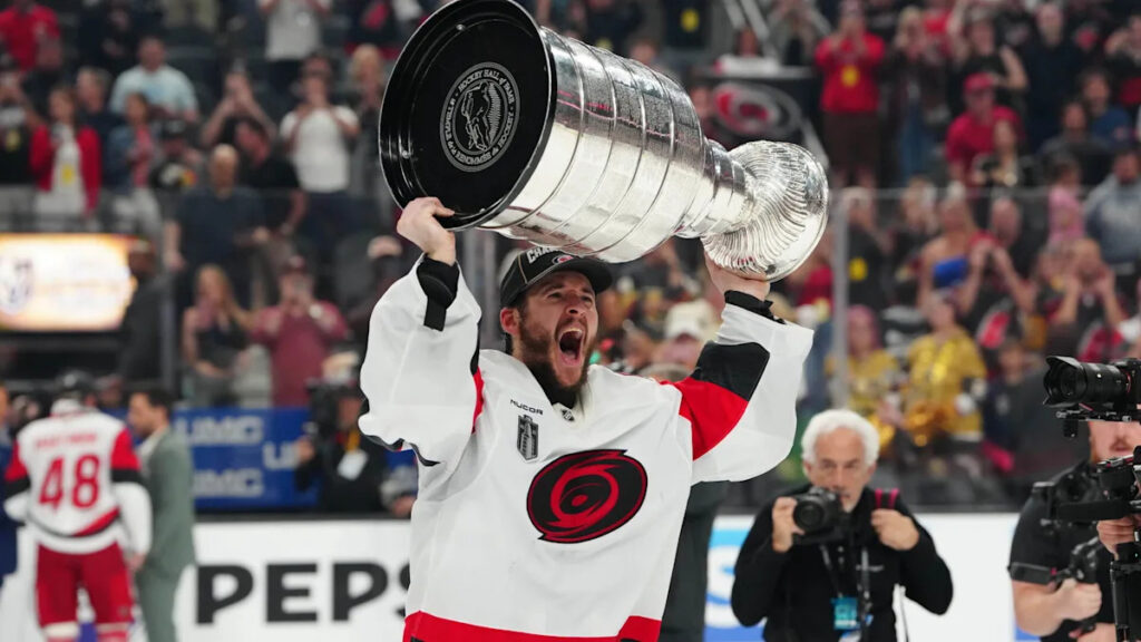 Once a journeyman, Brandon Bussi backstops the Hurricanes to the Stanley Cup championship