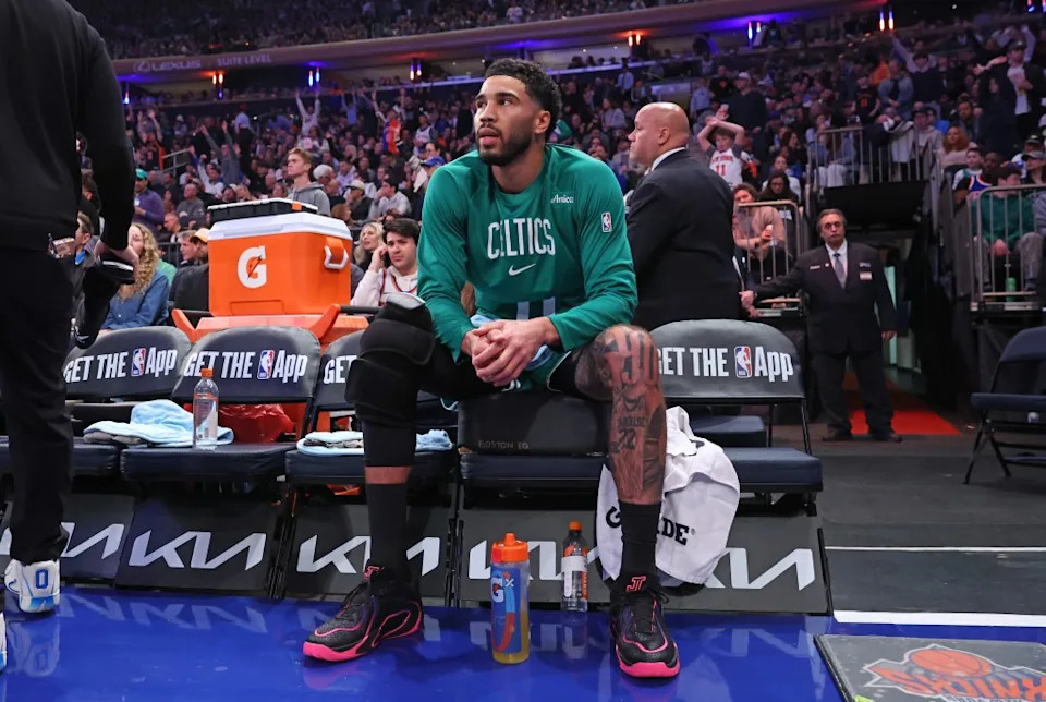 Tatum played in 16 regular-season games this season after rehabbing from a torn right Achillies tendon. Charles Wenzelberg / New York Post
