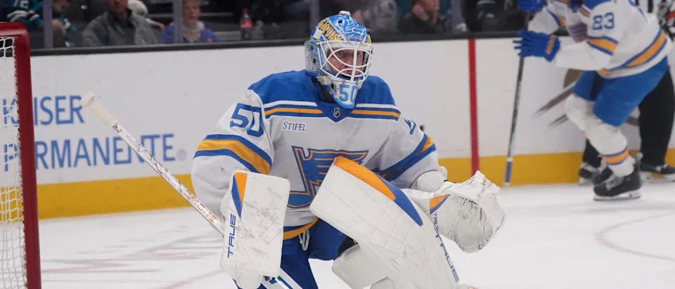Should The Panthers Target Blues' Jordan Binnington If Sergei Bobrovsky Walks In Free Agency?