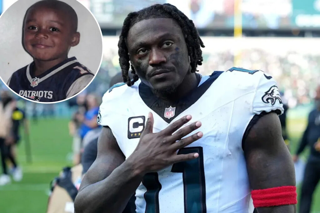 A.J. Brown has adorable response to being traded to Patriots after saying Eagles goodbye A.J. Brown has adorable response to being traded to Patriots after saying Eagles goodbye