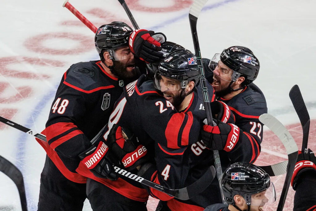 Hurricanes thriving in high-pressure playoff settings as Stanley Cup Final shifts West for Game 3