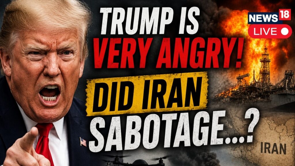 US IRAN WAR LIVE NEWS | BREAKING UPDATE: Trump Reacts to Alleged Iran-Linked Sabotage | N18G