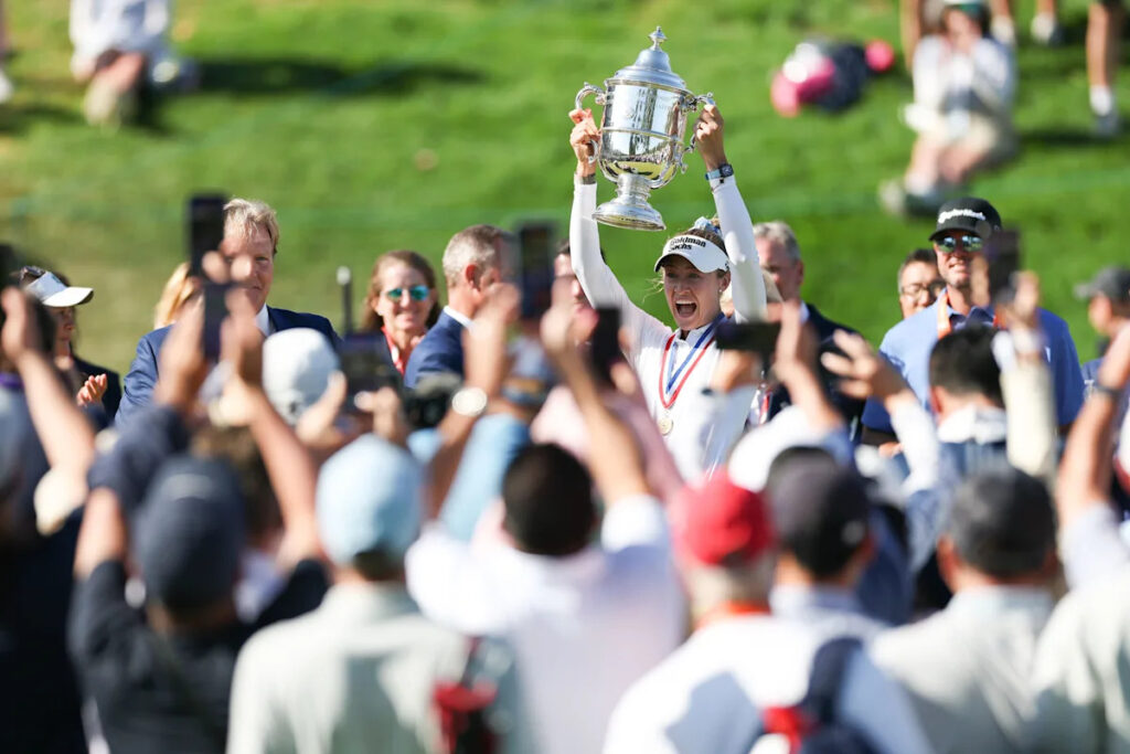 Nelly Korda picks up historic U.S. Women’s Open win by mere inches at Riviera to further bolster legacy Nelly Korda picks up historic U.S. Women’s Open win by mere inches at Riviera to further bolster legacy
