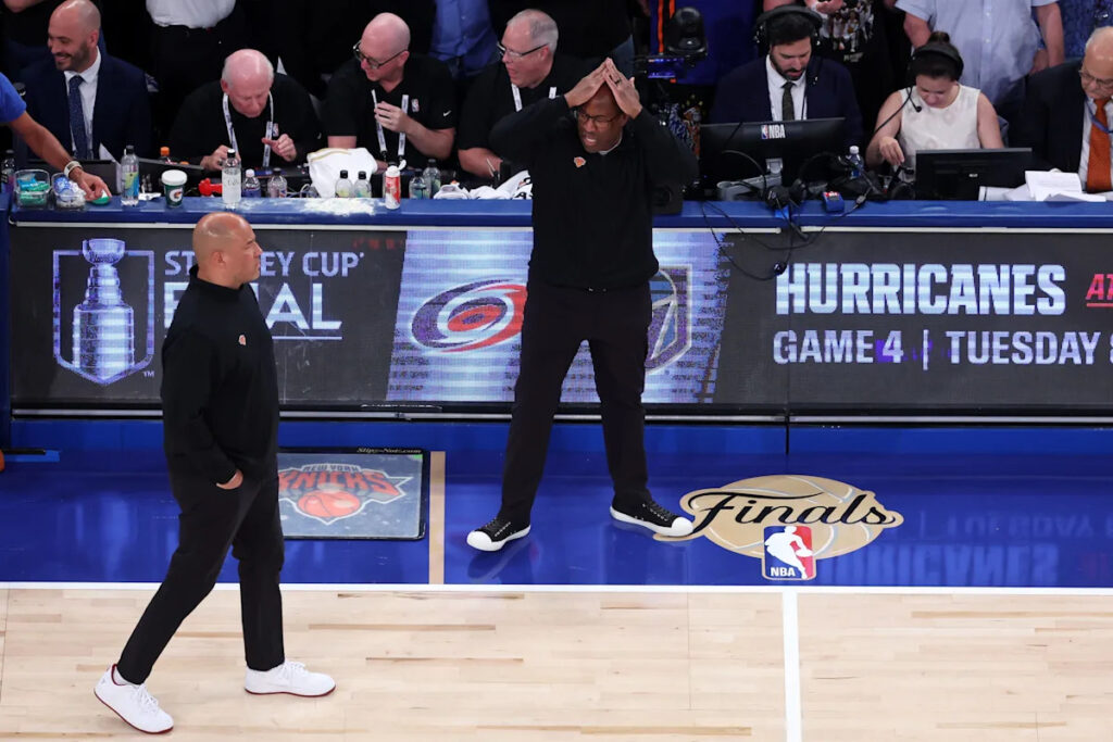Knicks’ Mike Brown questions free-throw disparity in Game 3 loss to Spurs