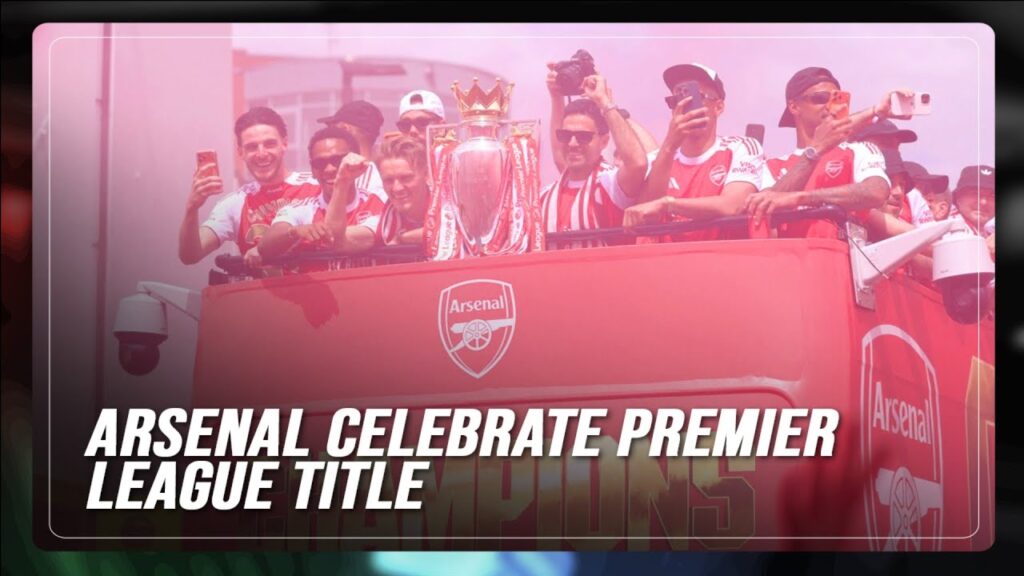 Arsenal fans at London parade cheer on team’s first Premier League title in 22 years | ABS-CBN News