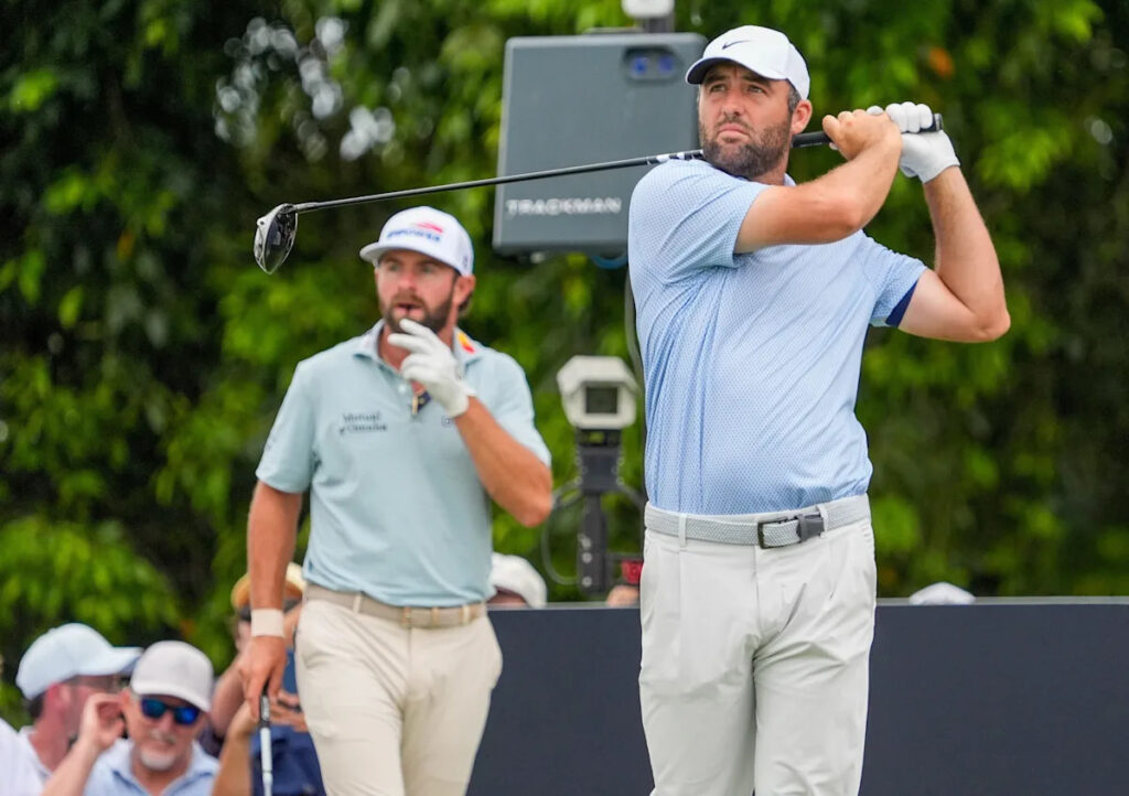 Scottie Scheffler, Cameron Young in dead heat on PGA Tour season money list Scottie Scheffler, Cameron Young in dead heat on PGA Tour season money list