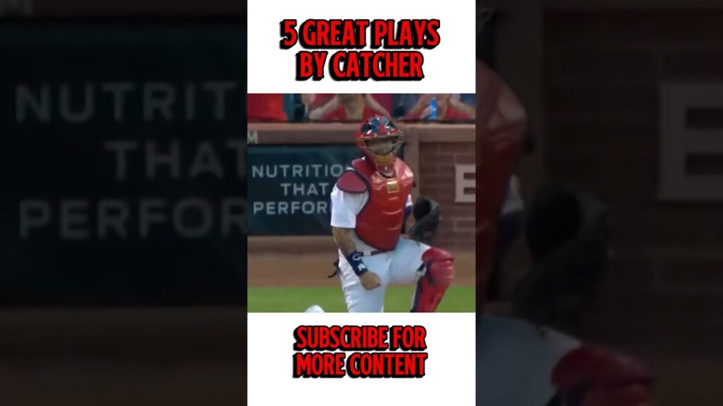 5 Great Plays by Catcher #baseball #mlb