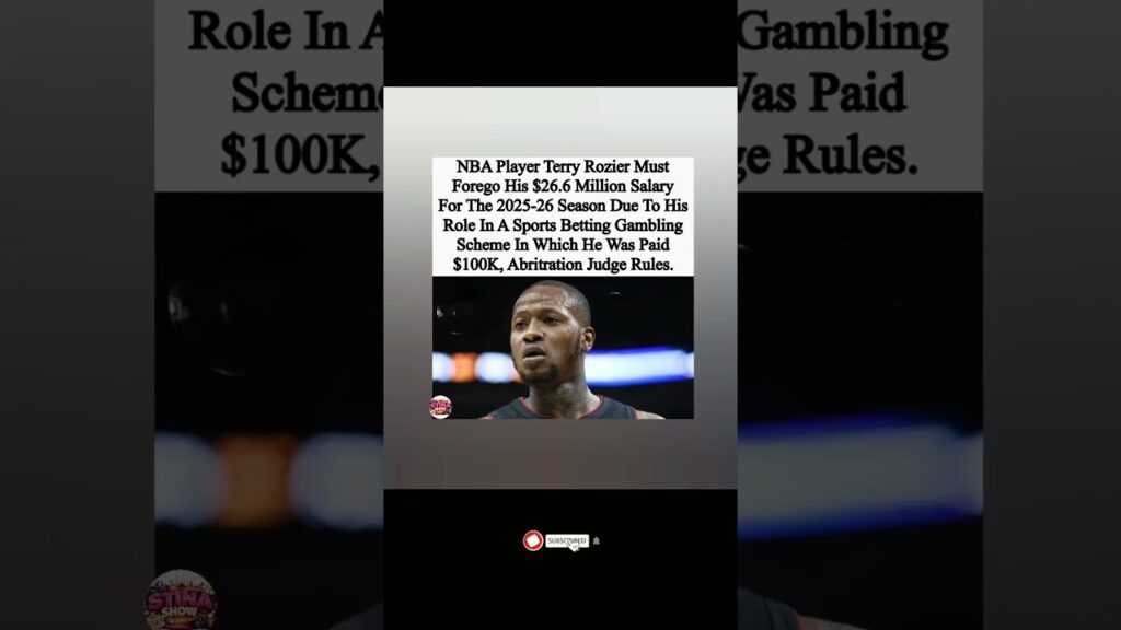 NBA Star FORCED to Give Up .6M Salary #TerryRozier #NBAScandal #shorts #Viral #NBAnews #public