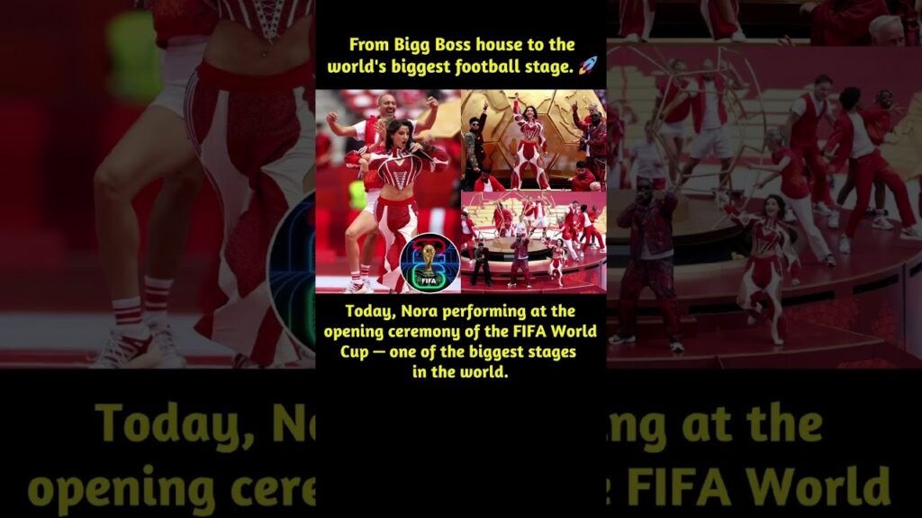 Nora Fatehi sets the stadium on fire with performance during FIFA 2026 WC Canada Opening Ceremony