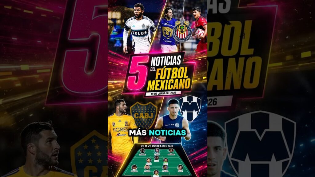 Noticias Liga Mx: 2 Fichajes CONFIRMADOS a CHIVAS! Gignac a BOCA! Rayados FICHAJES! PUMAS BAJAS 2026
