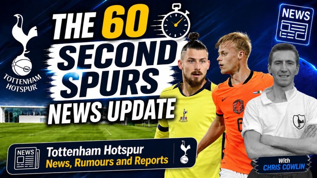 THE 60 SECOND SPURS NEWS UPDATE “Tottenham Are Pushing for van Hecke!” Fiorentina Want Dragusin, MBE