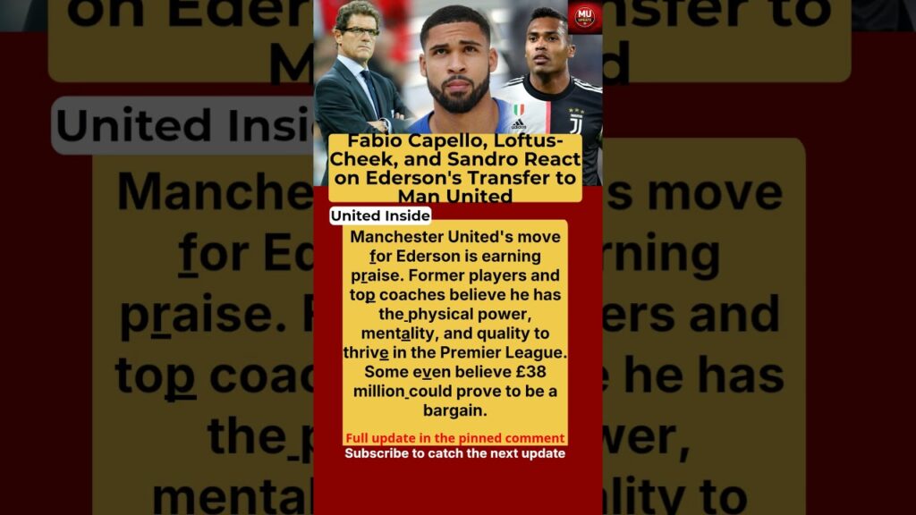 Ederson Receives Huge Backing Ahead of Manchester United Move