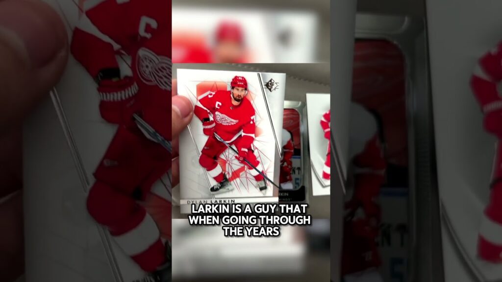 GOODBYE Dylan Larkin: Detroit Red Wings Forced to Say Goodbye + Cool Larkin Cards