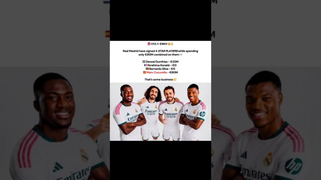 Cucurella Konate Dumfriez Bernardo Silva Real Madrid Transfer News #fifaworldcup #laliga